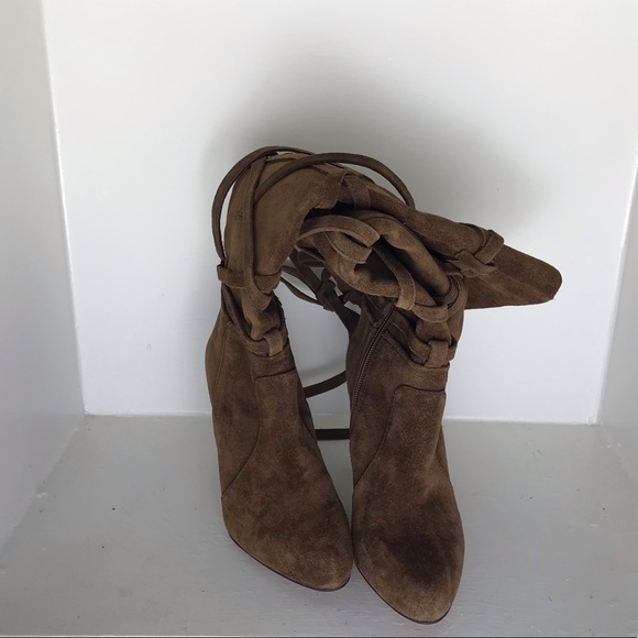 🇺🇸Vince Camuto Millay Crisscross Heeled Knee High Boots - Picture 5 of 5